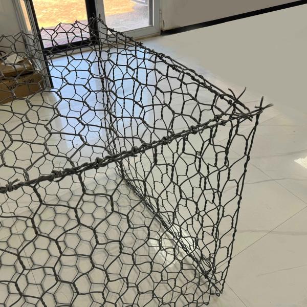 10 X 12 cm 3.05mm Gabion Basket and Heavy Hexagonal Gabion Box Wire Netting Retaining Wall for Wire Fencing