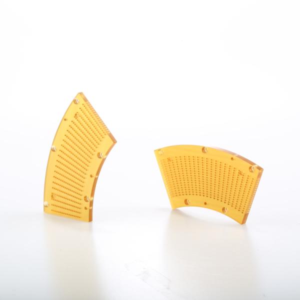 PBI PC PCTFE Precision Machined Components , Machined Plastic Parts 5 Aixs Machining Service