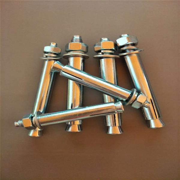 Yellow 10mm Mechanical Concrete Expansion Anchor , Anchor Fastener Bolt