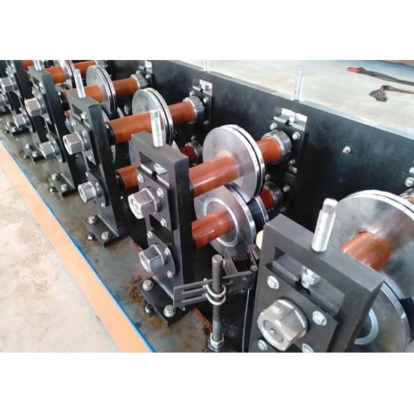 16 Stations Gypsum Channel Roll Forming Machine Efficiency Width 25 / 30mm