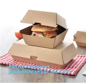 Quality Custom,food grade and good printing shipping humberger box for sale,Paper bag for bread or cake or humberger bagease pac for sale