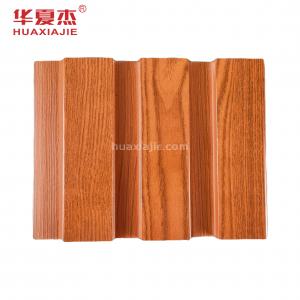 Quality Wooden Grains Pvc Wpc Interior Wall Panel Decoration Waterproof Classic Red Mood for sale