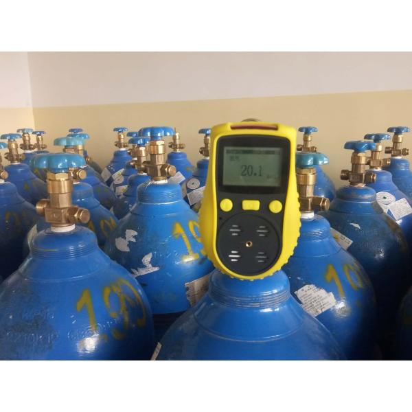Portable NH3 Meter Ammonia Gas Analyzer Single Gas Detector 0 - 100ppm With Sound / Light / Vibration Alarm
