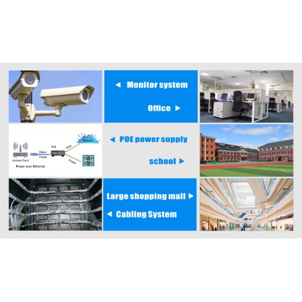 CAT5E FTP Shielded LAN Cable Black LSZH Solid Copper for Data Center & Industrial Network