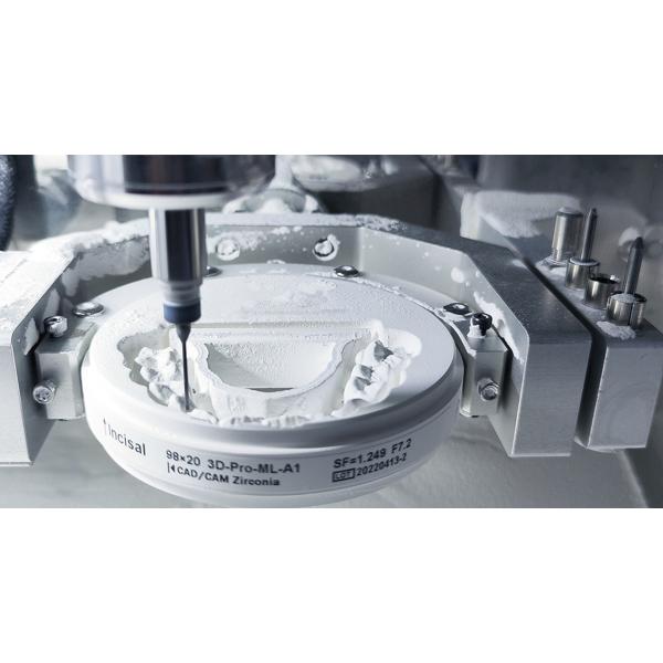 5 Axis Dental Milling Machines High Precision Dental Restorations Zirconia Milling Machine