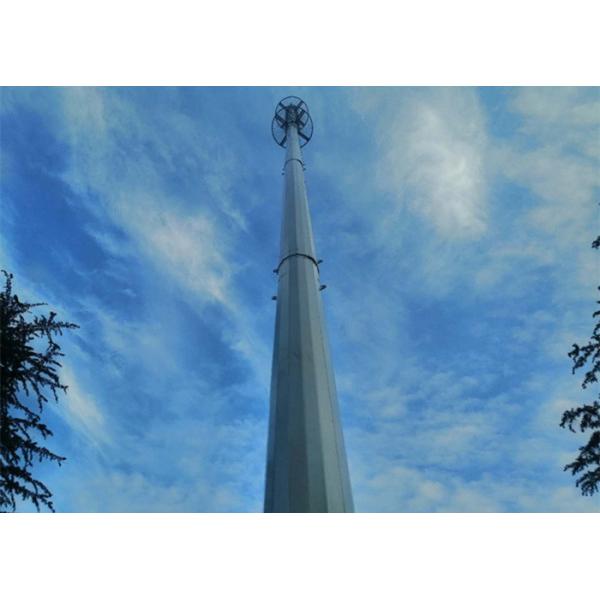 Overlapping Monopole GSM Octagonal Telecom Steel Tower