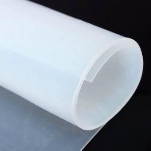 China Translucent Food Grade Silicone Sheet, Silicone Gasket Sized 1-10mm X 1.2m X 10m on sale