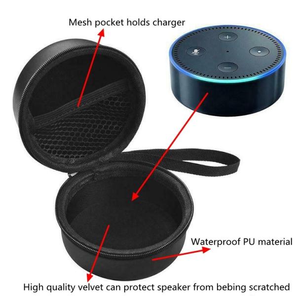 Semi Waterproof EVA Hard Case 9.2 Ounces For Bluetooth Speaker