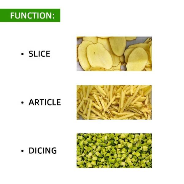 Customized Apple Fruit Onion Dicing Machine For Vegetables