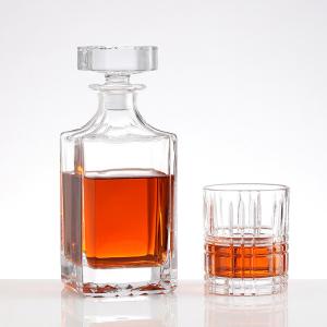 Quality Custom Glass Bottle for Whiskey Vodka Gin Sealing Type Customize Fancy Costume Empty for sale