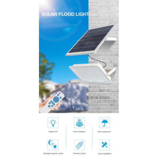 Multi Functional LED Solar Floodlight Light Control Outdoor Waterproof Flood Light