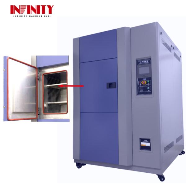 Thermal Shock Test Chamber For Hot Cold Impact Testing For Product Validation IE31A1