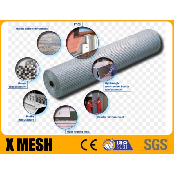 Heavy Duty Fiberglass Wire Mesh Cloth For Reinforcement And Protection With White Color