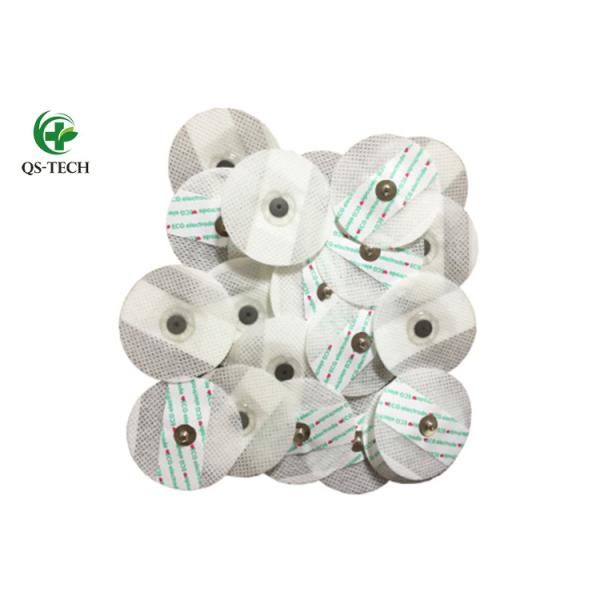 Roundsnap disposable ecg electrode padsecg chest electrodeecg alligator clips
