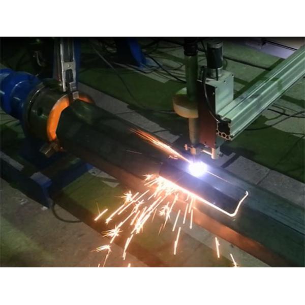 CNC Portable Metal Plasma Cutting Machine For Round Tubes And Square Pipes
