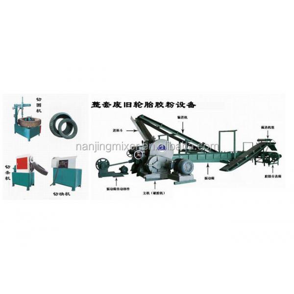 Waster tire/Rubber Crushing/Cracking Mill machine