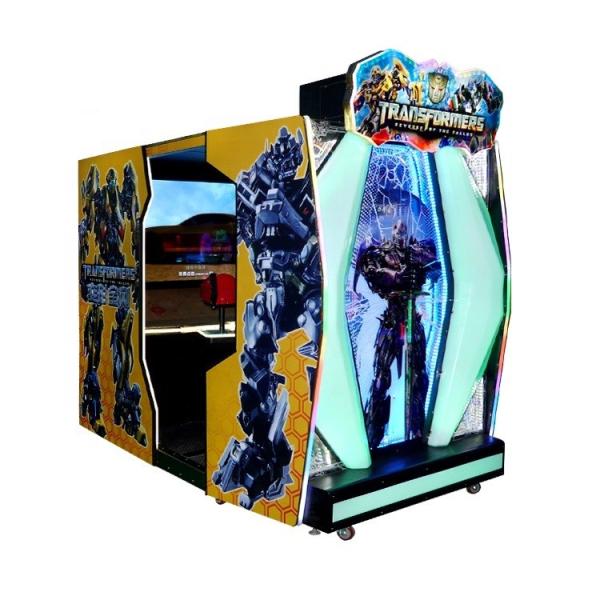 Playfun Arcade Transformers Gun Shooting Coin Operated Game Machine for Kids and Adult
