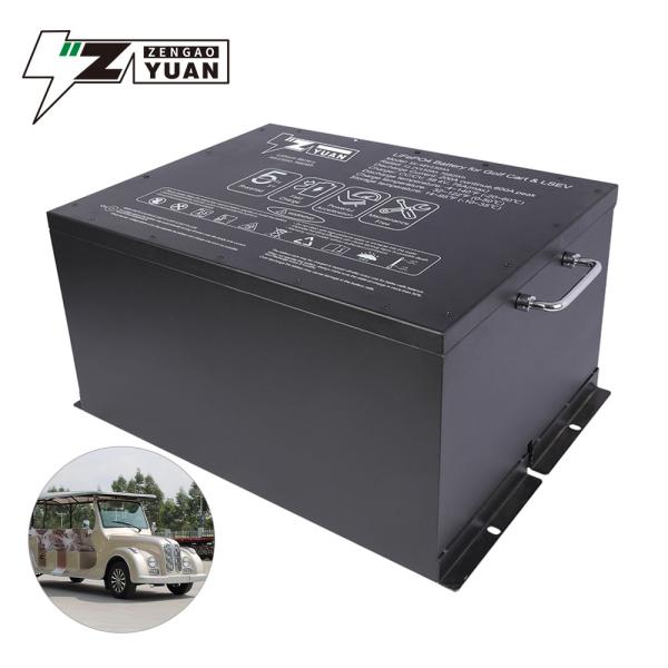 Deep Cycle 48v 100ah Lifepo4 Battery Lithium Ion Rechargeable For Golf Cart