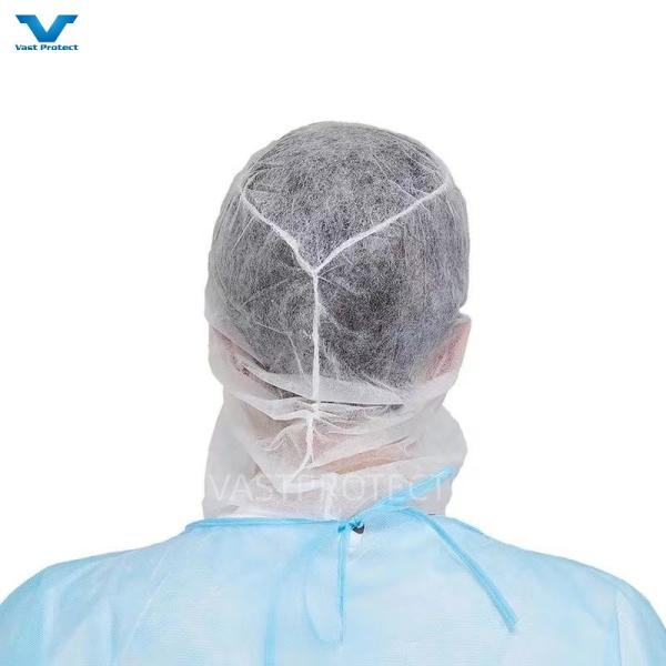 Disposable Protective Non Woven PP Ninja Balaclava Astronaut Space Cap With ISO Certified