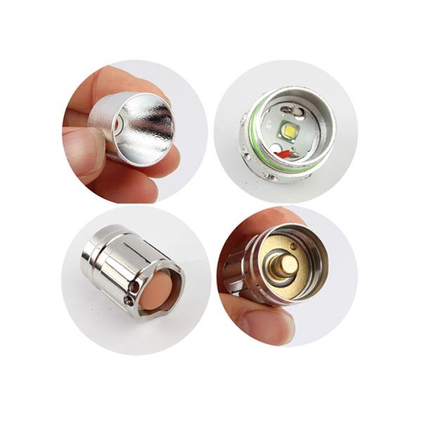 1200LMs CREE XM-L L2 Expert Jade Flashlight with 3 Light Modes for Jewelry Work