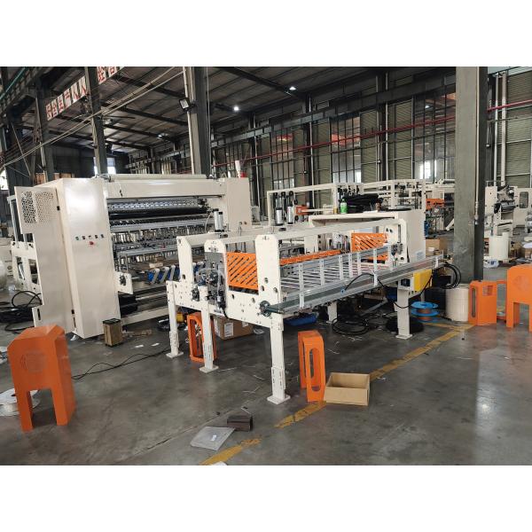 Fully Automatic Facial Tissue Paper Folding Machine With Half Fold Transfer Device