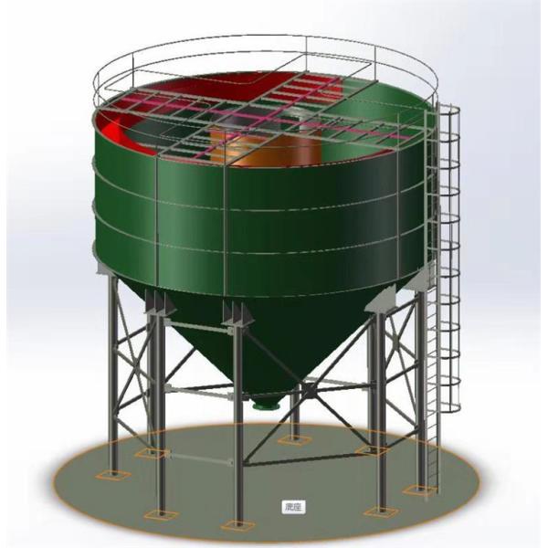 Clear Water Overflow Thickener Machine Solid Liquid Separation Low Maintain