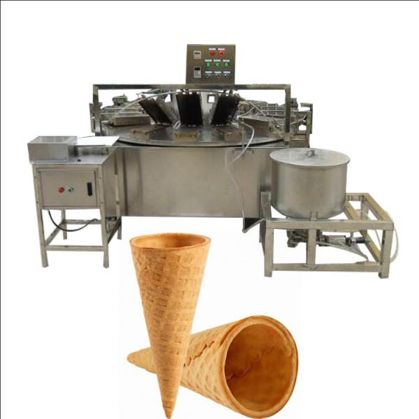 Quality Beverage Factory Gas Heating Automatic Waffle Cone Making Machine for sale