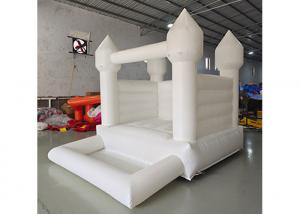 China Inflatable Bouncer Castle White Wedding Bouncer Inflatable House For Kids on sale