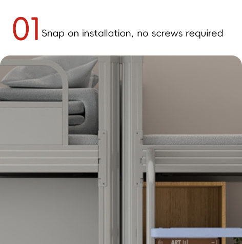 Support customization Youth Dormitory Bunk Bed