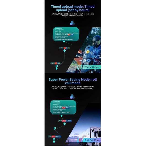 CJGPS 24000mAh Magnetic Portable Vehicle Tracking Device With Chip MT2503D