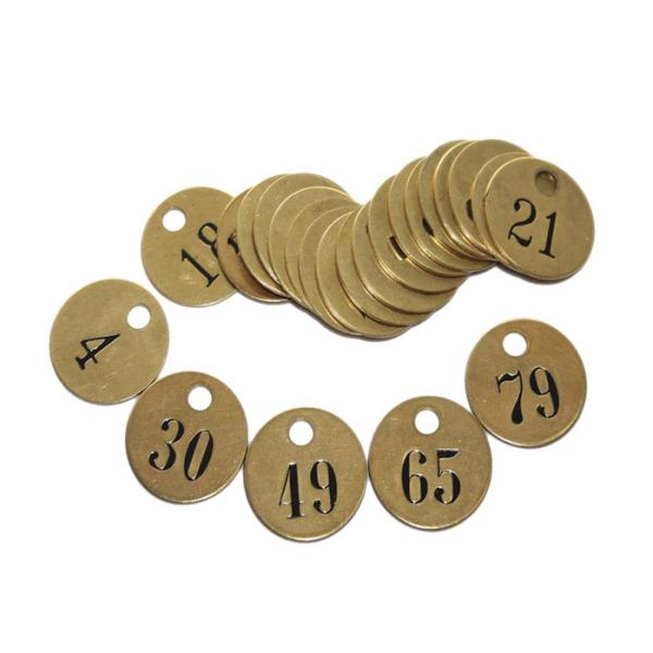 Customized Standard Brass Interlocking Stencils Brass 65 Material Golden Color