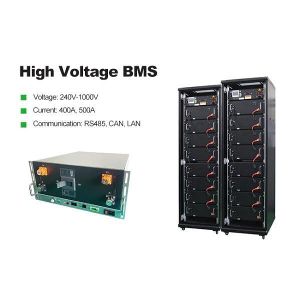 GCE High Voltage 225S 720V 400A Relay Solution Master Slave BMS With 15 Series BMU For LFP NMC LTO BESS UPS PCBA