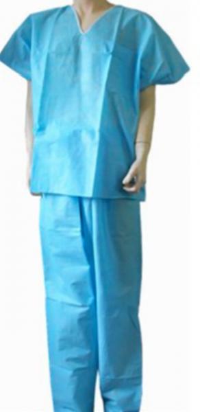 Buy Fluid Resistance Hospital Surgical Scrubs , Medical Scrub Suits With Pocket at wholesale prices