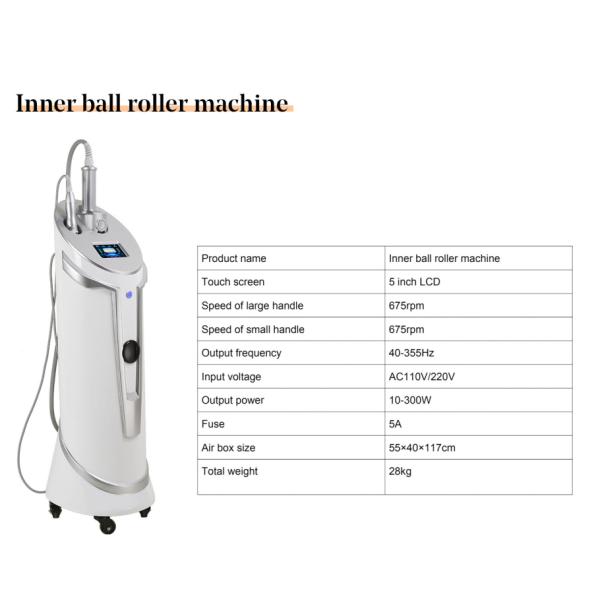 2 Handles Inner Ball Roller Machine Medical Facial Skin Tightening Machine 110V / 220V