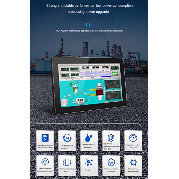 15 Inch Windows All In One Tablet Computer IP65 Dustproof And Waterproof