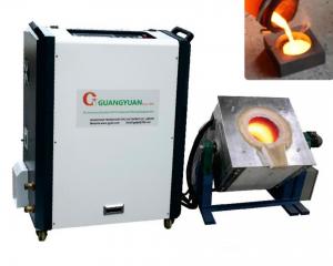 China Energy Saving Induction Metal Melting Furnace For Melting Gold Copper Silver on sale