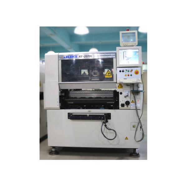 Preowned PCB SMT Machine JUKI KE2070L Chip Mounting Machine With 6 Standard Patch Heads