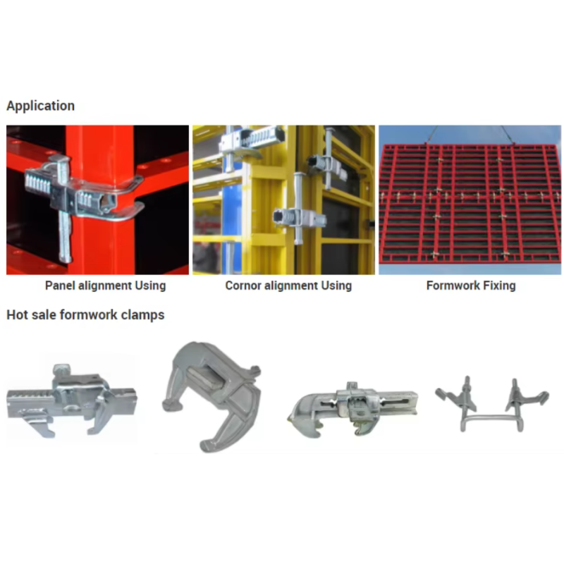 Construction Formwork Accessories Pressed BFD Panel Clamp