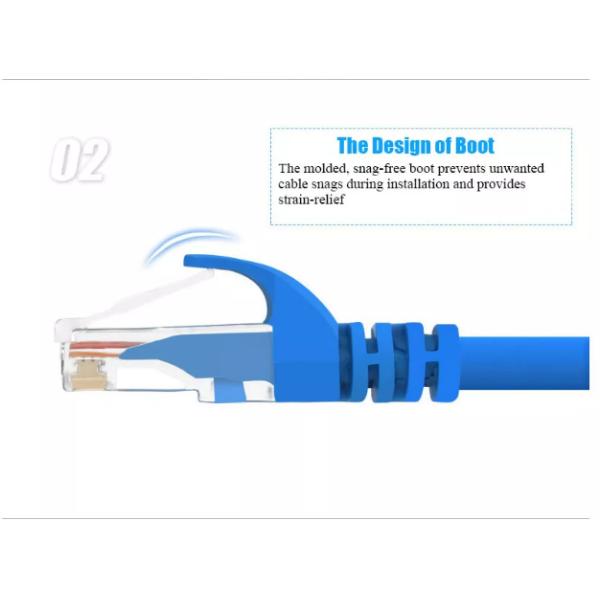 Utp Color Code 3m Cat6 24AWG Patch Cord Network Cable Lan Cable