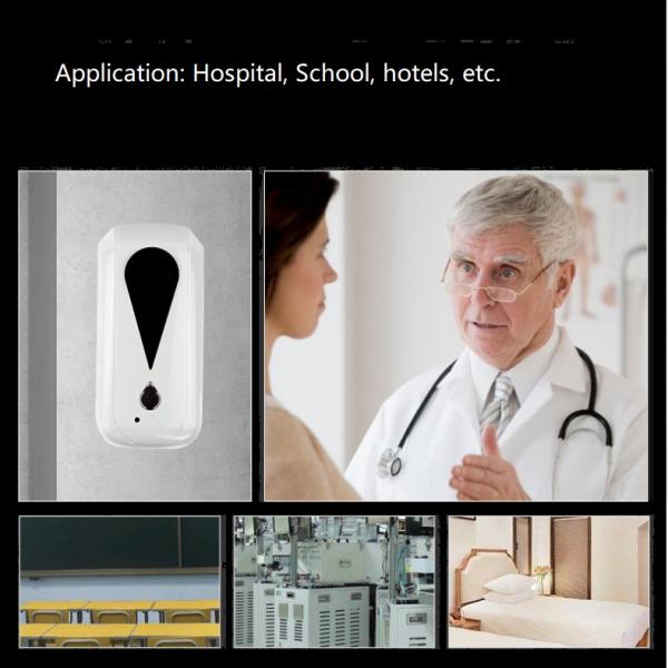 Automatic Infrared Plastic Universal Hand Sanitizer Dispenser