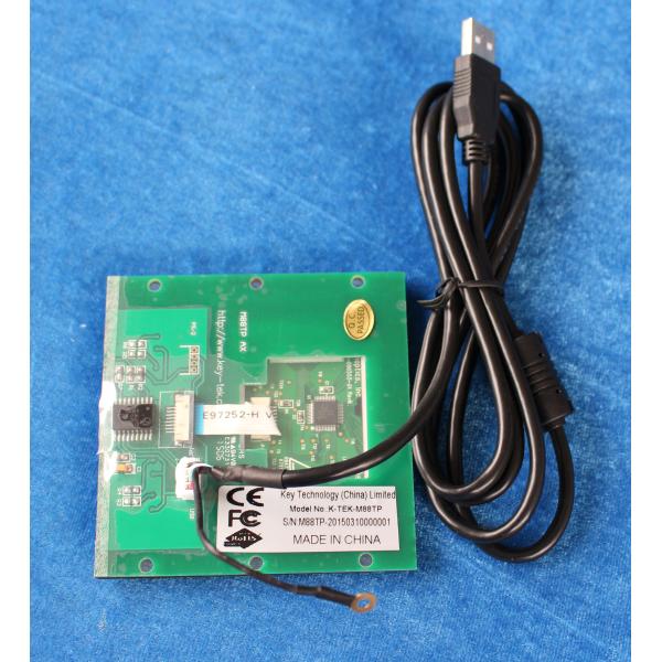 Ip65 Weatherproof Balck Rubber Industrial Touchpad Rear Panel Mounting