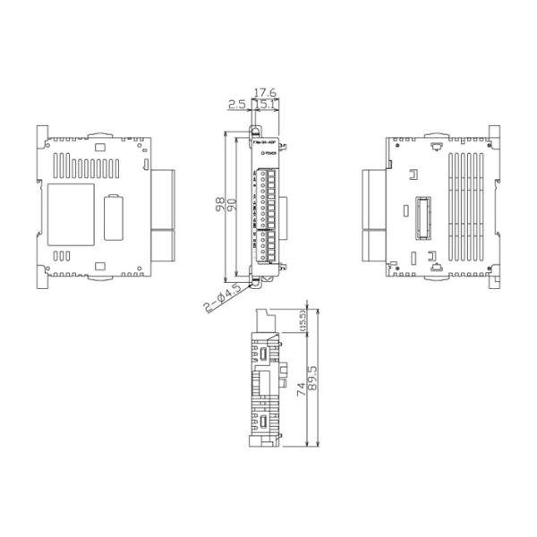 MELSEC-F series analog input / output: related images