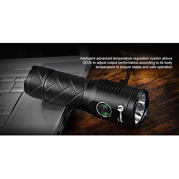 Waterproof IPX - 8 Search And Rescue Flashlight 45 Days Run Light Distance 205m