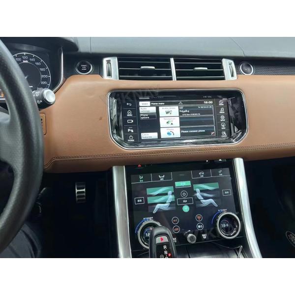 Range Rover Sport L494 Wireless Carplay Android Head Unit And AC Control Screen