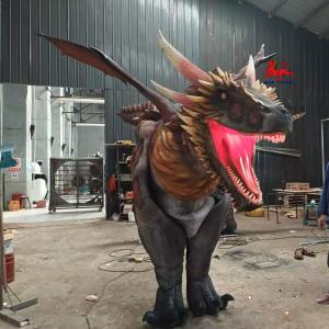 China Animatronic Realistic Dragon Costume For Indoor / Outdoor on sale
