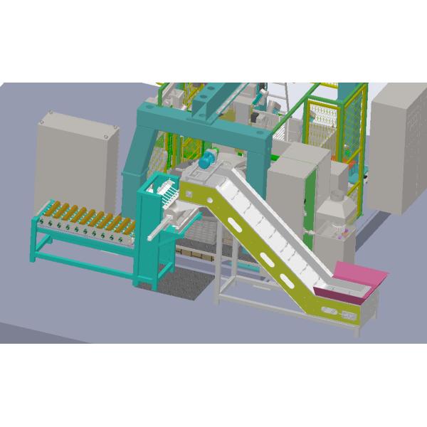 Complete Casting Production Line Brass Water Meter Die Casting Machine