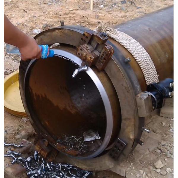 Explosion Proof Heavy Duty 89mm Cutting And Beveling Machines