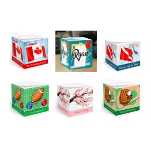 Custom Logo Personalized Stationery Memo Pads CMYK Offset Printing