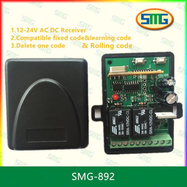 Buy SMG-892 2 channel rolling code universal controller remotes at wholesale prices