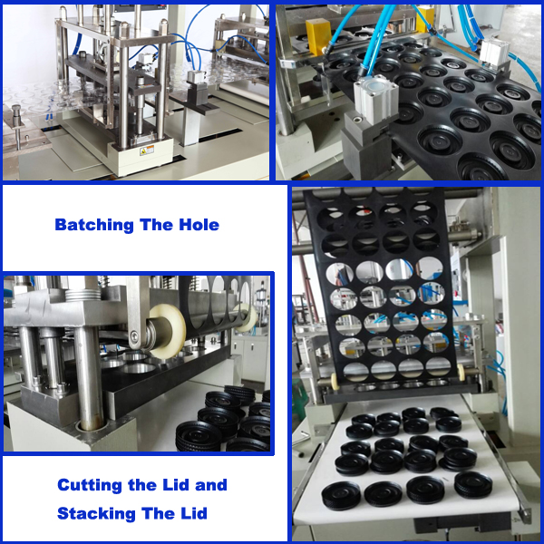 Mould easy changable Automatic Plastic Lid Making Machine for sale/Big forming area
